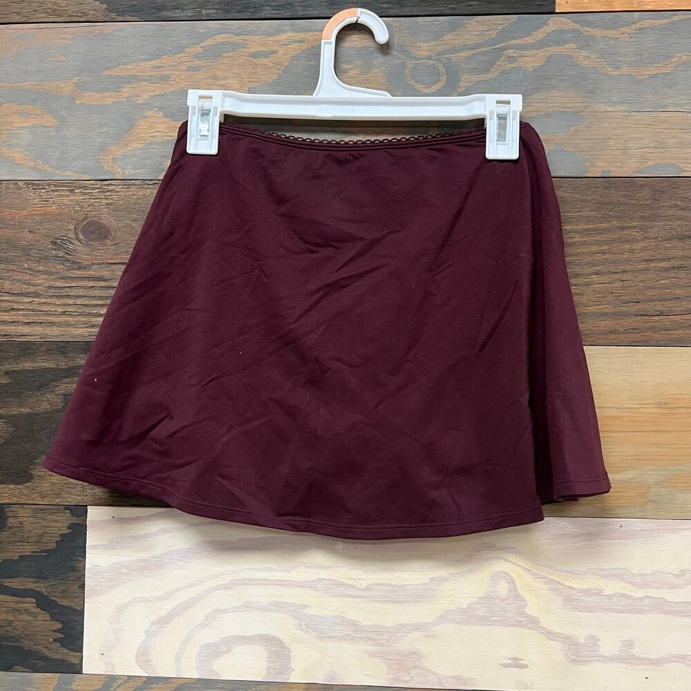 Wild Fable Burgundy Skater Skirt Size Small NWT